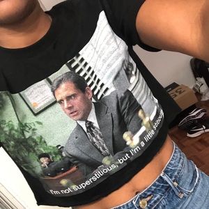 The Office Crop Top